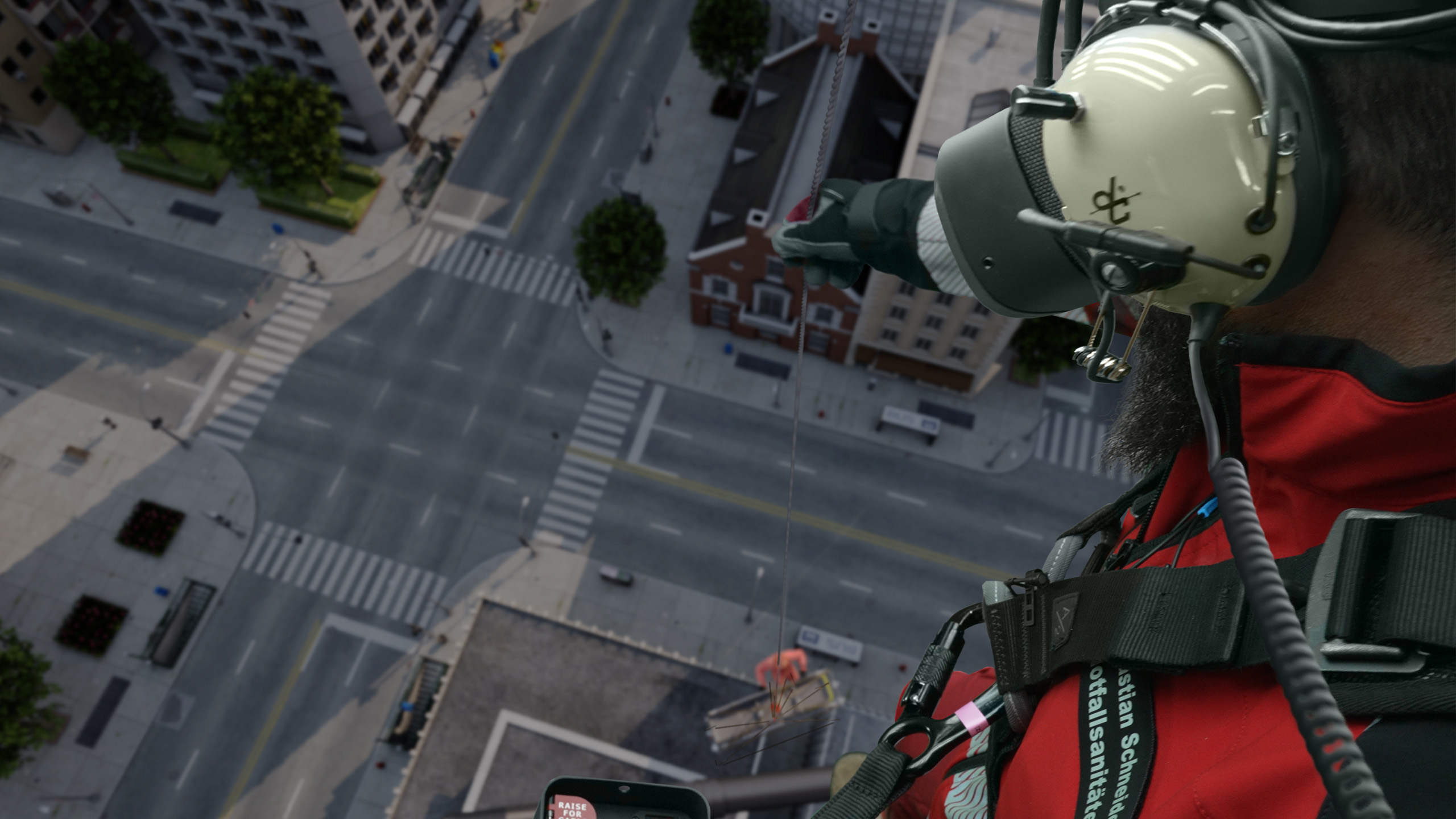 View Over the shoulder hoistAR